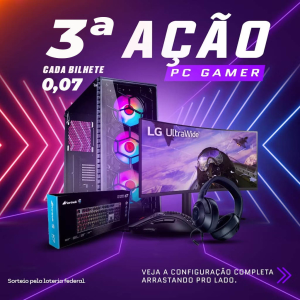 3ª EDIÇÃO SETUP COMBO GAMER 👽🔥